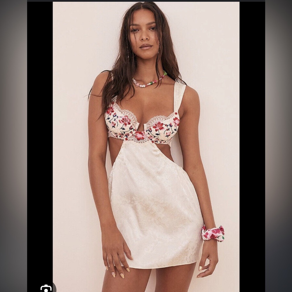 For love and lemons Festival Rose Slip Dress